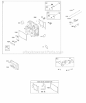 Part Location Diagram of 794152 Briggs and Stratton Gasket Set-valve
